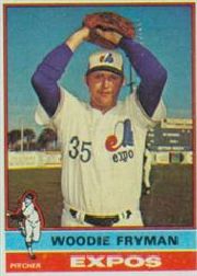 1976 Topps Baseball Cards      467     Woodie Fryman